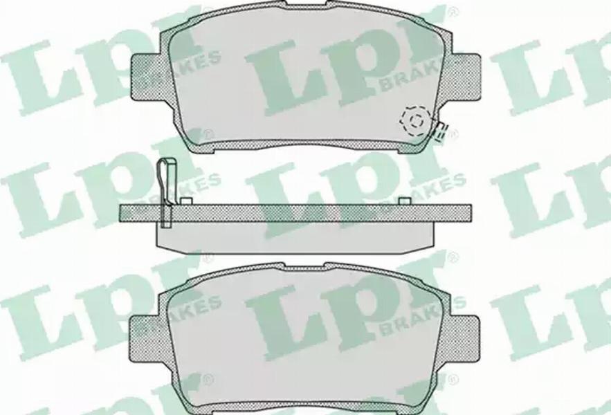AP 05P1062 - Тормозные колодки, дисковые, комплект omsk.autopolka.ru