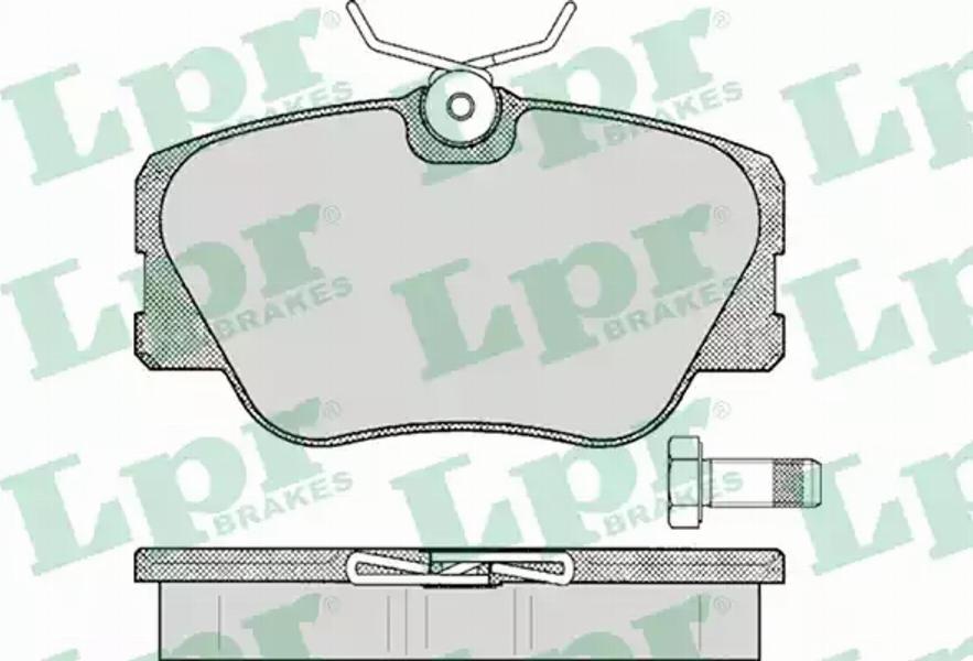 AP 05P280 - Тормозные колодки, дисковые, комплект omsk.autopolka.ru