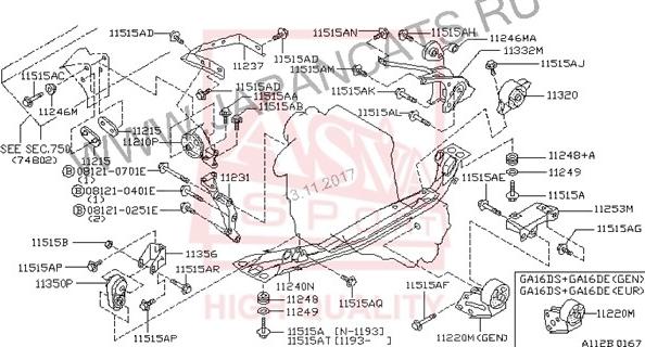 ASVA 0212-N15R - Подушка, опора, подвеска двигателя omsk.autopolka.ru