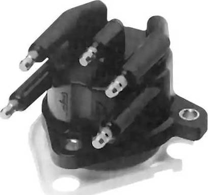 BorgWarner (BERU) VK454G - Крышка распределителя зажигания omsk.autopolka.ru