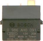 BOSCH 0 986 AH0 091 - Реле, звуковой сигнал omsk.autopolka.ru