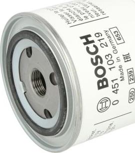 BOSCH 0451103219 - Масляный фильтр omsk.autopolka.ru