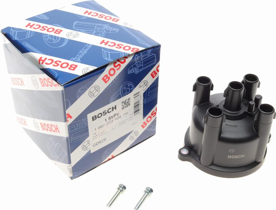 BOSCH 1987233104 - Крышка распределителя зажигания omsk.autopolka.ru