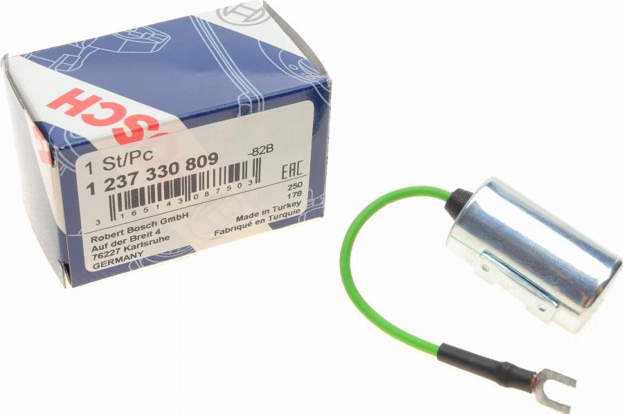 BOSCH 1237330809 - Конденсатор, система зажигания omsk.autopolka.ru