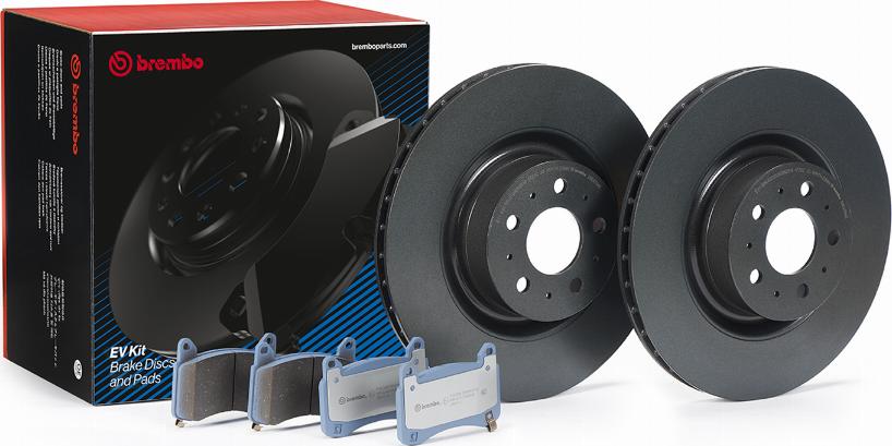 Brembo KT08003 - Дисковый тормозной механизм, комплект omsk.autopolka.ru