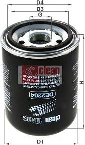Clean Filters DE2204 - Патрон осушителя воздуха, пневматическая система omsk.autopolka.ru