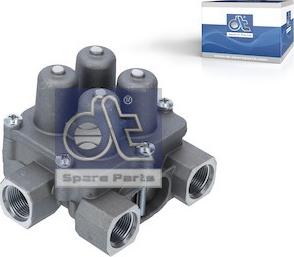 DT Spare Parts 3.72087 - Многоконтурный защитный клапан, Пневматическая система omsk.autopolka.ru
