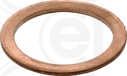 Elring 129.100 - Уплотнительное кольцо, резьбовая пробка маслосливного отверстия omsk.autopolka.ru