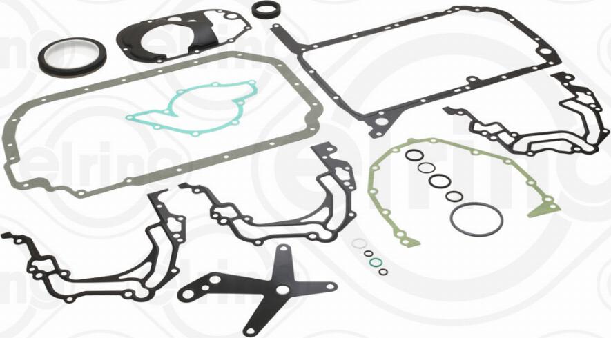 Elring 295.500 - Комплект прокладок, блок-картер двигателя omsk.autopolka.ru