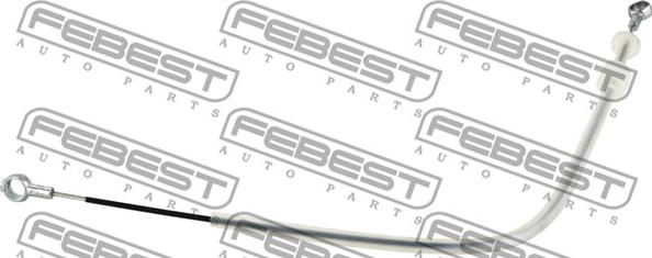 Febest 04105CUT - Тросик заслонки отопителя omsk.autopolka.ru