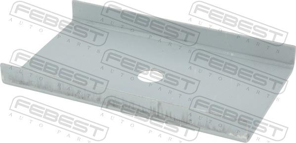 Febest 0199-LSBGUN126 - Пластина износа, листовая рессора omsk.autopolka.ru