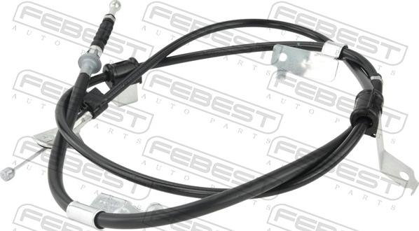 Febest 01100ZRE152LH - Тросик, cтояночный тормоз omsk.autopolka.ru