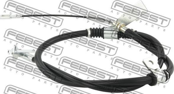 Febest 14100REXDISCLH - Тросик, cтояночный тормоз omsk.autopolka.ru