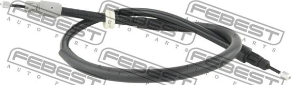 Febest 16100-164R - Тросик, cтояночный тормоз omsk.autopolka.ru