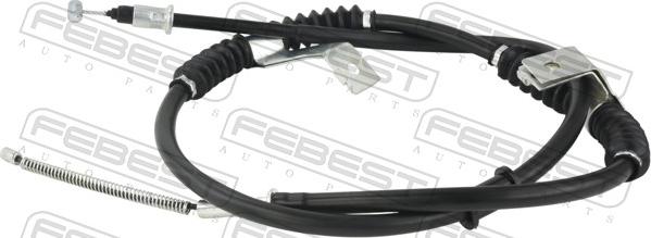 Febest 10100J200LH - Тросик, cтояночный тормоз omsk.autopolka.ru