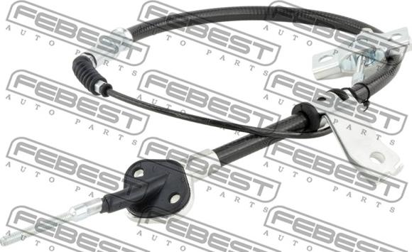 Febest 12100-H1F - Тросик, cтояночный тормоз omsk.autopolka.ru