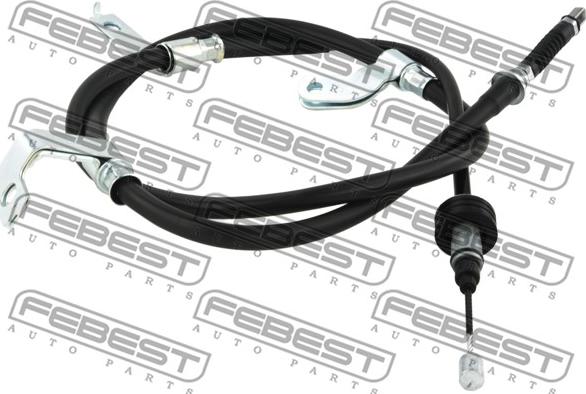 Febest 12100SBDISCLH - Тросик, cтояночный тормоз omsk.autopolka.ru