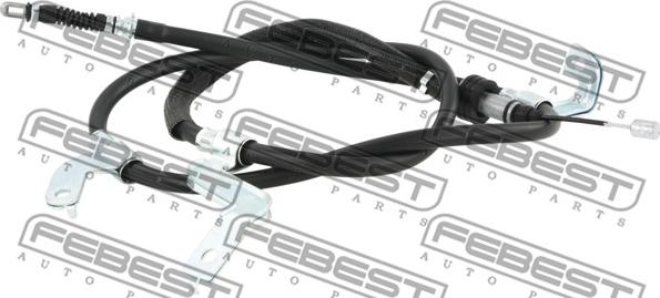 Febest 12100SBDISCRH - Тросик, cтояночный тормоз omsk.autopolka.ru