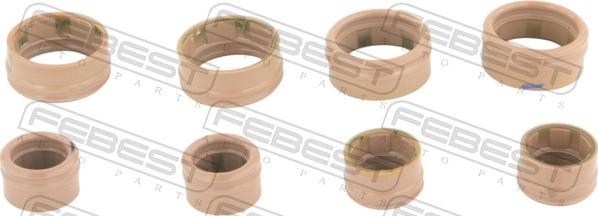 Febest 24400004KIT - Уплотнительное кольцо, линия кондиционера omsk.autopolka.ru