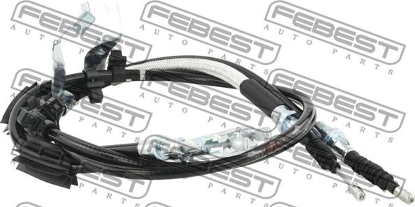 Febest 21100ECCS18 - Тросик, cтояночный тормоз omsk.autopolka.ru