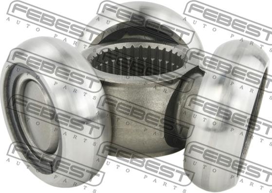Febest 2216D4224 - Муфта с шипами - Трипоид, приводной вал omsk.autopolka.ru