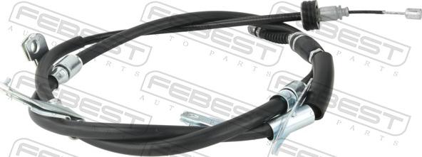 Febest 22100A2LH - Тросик, cтояночный тормоз omsk.autopolka.ru