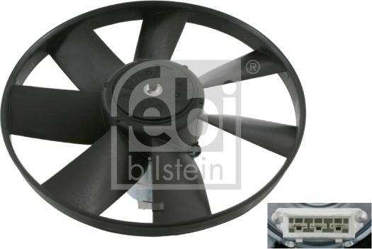Febi Bilstein 06994 - Вентилятор, охлаждение двигателя omsk.autopolka.ru
