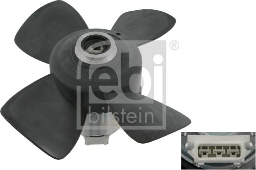 Febi Bilstein 06995 - Вентилятор, охлаждение двигателя omsk.autopolka.ru