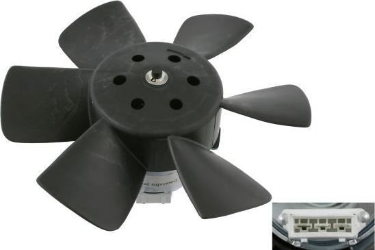 Febi Bilstein 06989 - Вентилятор, охлаждение двигателя omsk.autopolka.ru