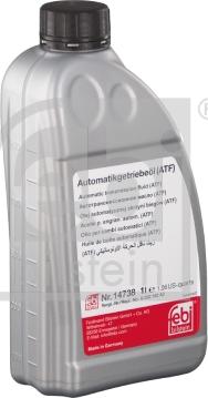 Febi Bilstein 14738 - Масло автоматической коробки передач omsk.autopolka.ru