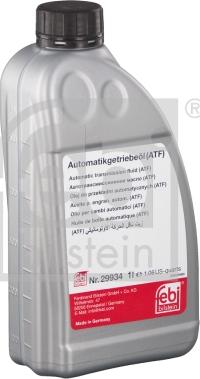 Febi Bilstein 29934 - Масло автоматической коробки передач omsk.autopolka.ru