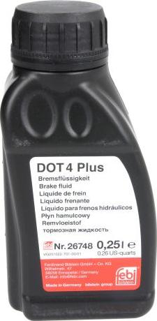 Febi Bilstein 26748 - Тормозная жидкость omsk.autopolka.ru