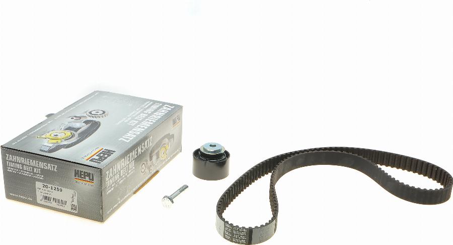 Hepu 20-1259 - Комплект зубчатого ремня ГРМ omsk.autopolka.ru
