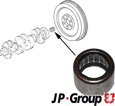 JP Group 1110450300 - Центрирующий опорный подшипник, система сцепления omsk.autopolka.ru
