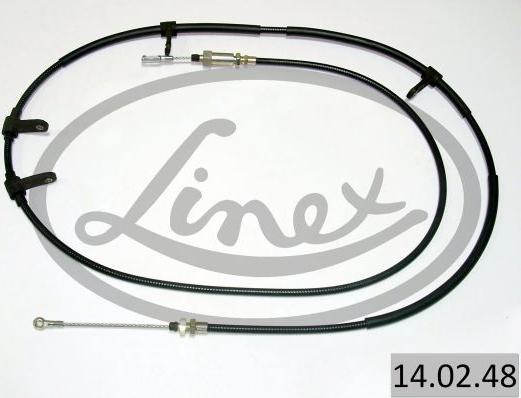 Linex 14.02.48 - Тросик, cтояночный тормоз omsk.autopolka.ru