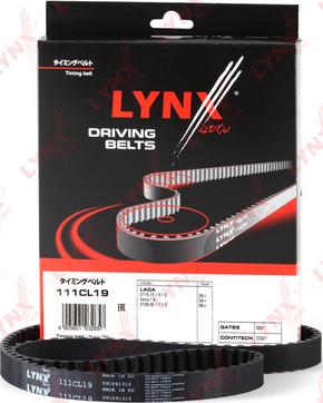 LYNXauto 111CL19 - Зубчатый ремень ГРМ omsk.autopolka.ru