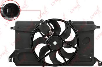 LYNXauto RF-1161 - Вентилятор, охлаждение двигателя omsk.autopolka.ru