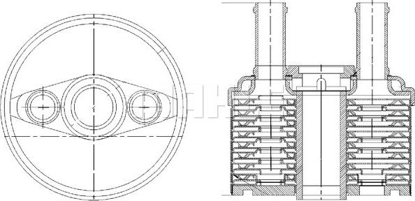 MAHLE CLC179000S - Масляный радиатор, автоматическая коробка передач omsk.autopolka.ru