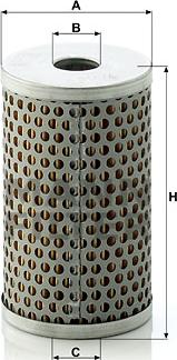Mann-Filter H6014 - Фильтр ГУР, рулевое управление omsk.autopolka.ru
