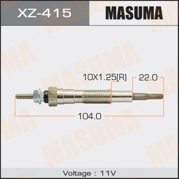 MASUMA XZ-415 - Свеча накаливания omsk.autopolka.ru