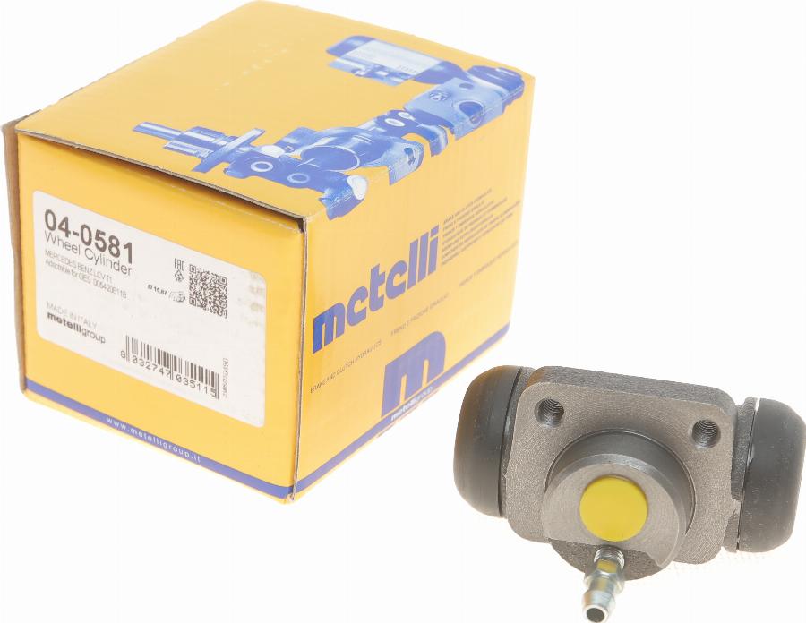 Metelli 04-0581 - Колесный тормозной цилиндр omsk.autopolka.ru