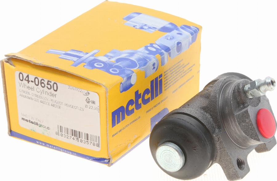 Metelli 04-0650 - Колесный тормозной цилиндр omsk.autopolka.ru