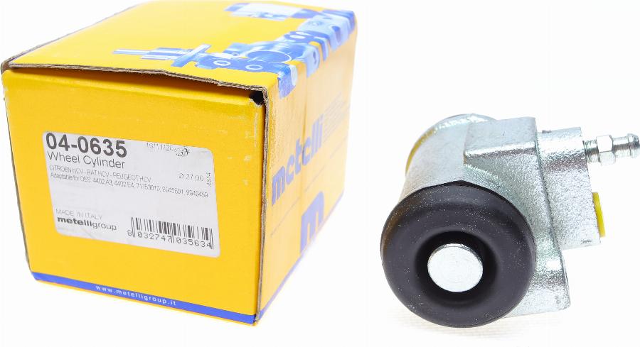 Metelli 04-0635 - Колесный тормозной цилиндр omsk.autopolka.ru