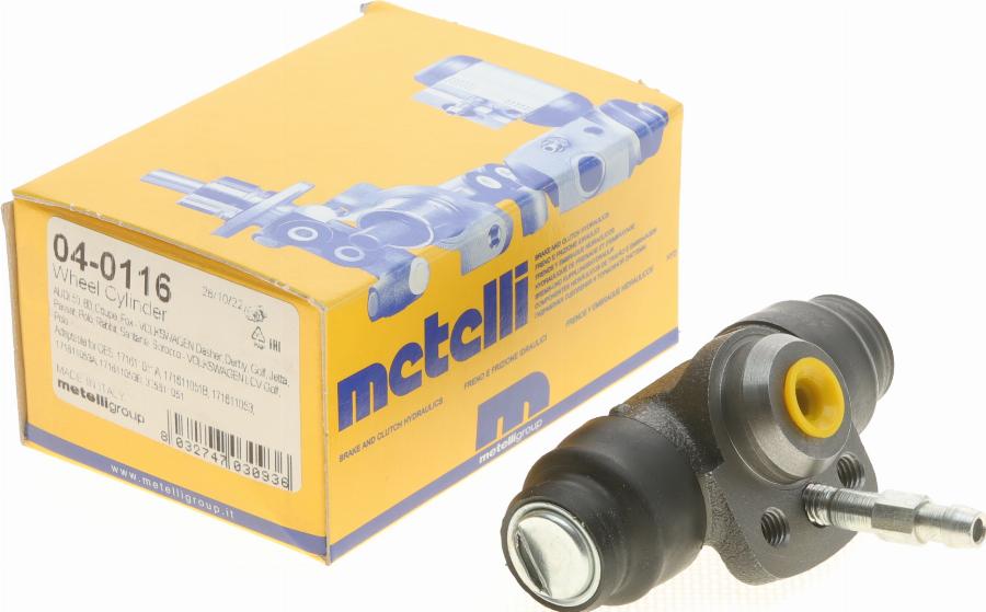 Metelli 04-0116 - Колесный тормозной цилиндр omsk.autopolka.ru