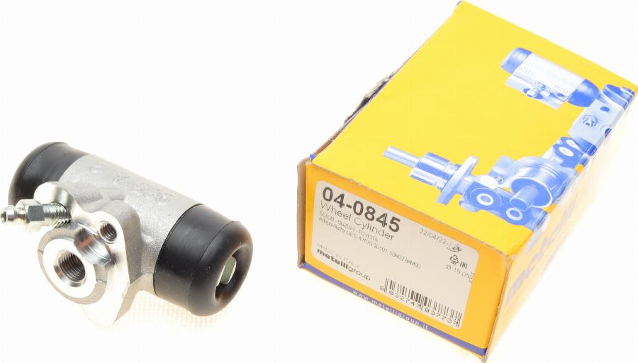 Metelli 04-0845 - Колесный тормозной цилиндр omsk.autopolka.ru