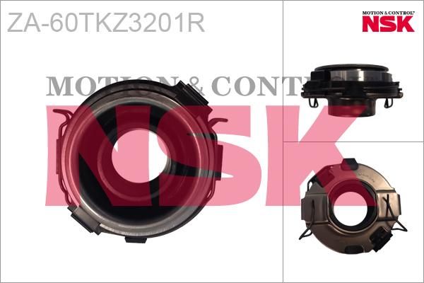 NSK ZA-60TKZ3201R - Выжимной подшипник сцепления omsk.autopolka.ru