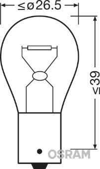Osram 7529 - Лампа накаливания, фонарь указателя поворота omsk.autopolka.ru