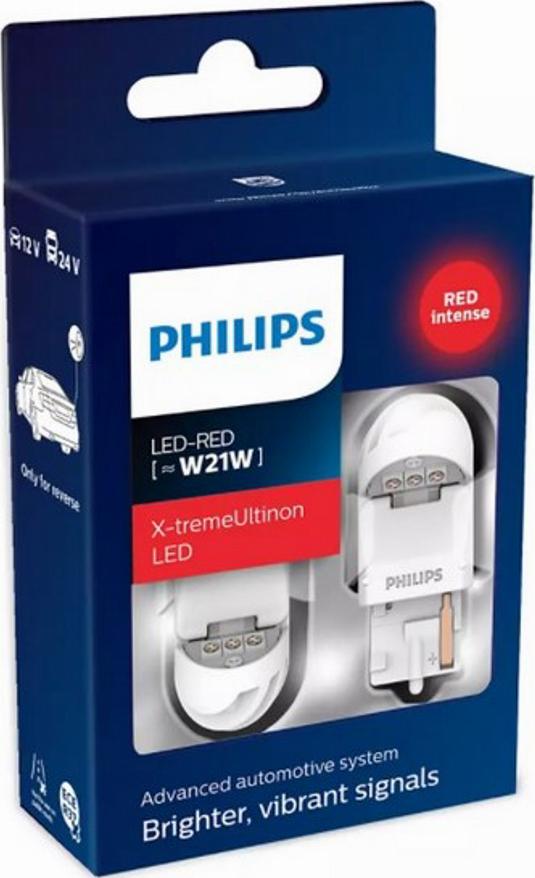 PHILIPS 11065XURX2 - Лампа накаливания, фара дневного освещения omsk.autopolka.ru