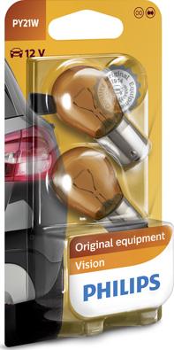 PHILIPS 12496NAB2 - Лампа накаливания, фонарь указателя поворота omsk.autopolka.ru