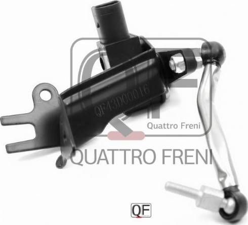 Quattro Freni QF43D00016 - Регулятор, регулировка дорожного просвета omsk.autopolka.ru